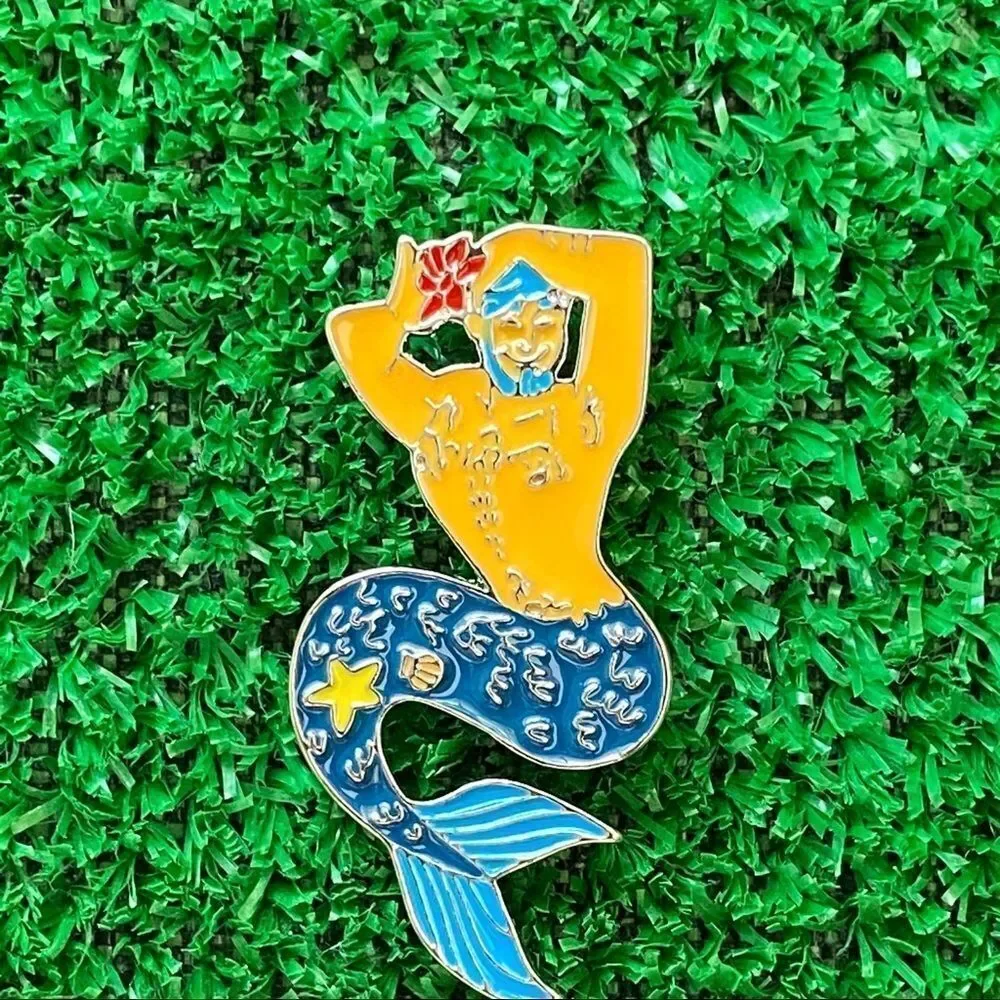 Merman 🧜‍♂️ Enamel Pin/ Brooch